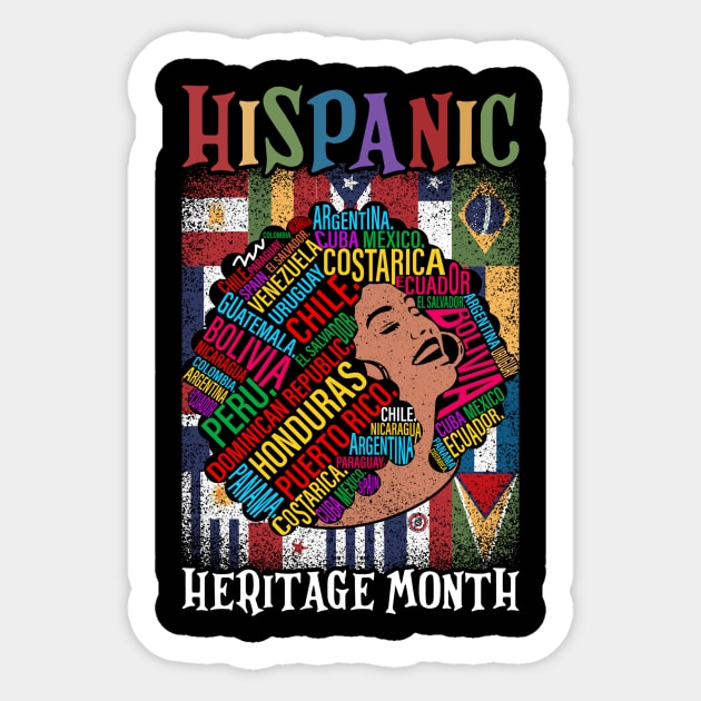 Hispanic Heritage Month Sticker by Teewyld